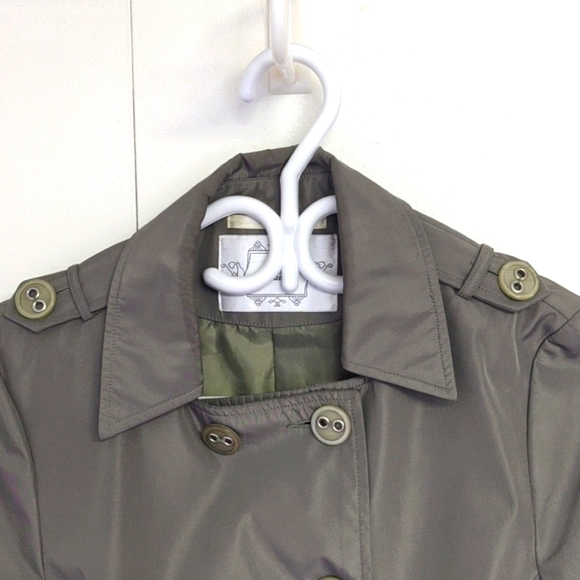 Urban Behaviour Olive Button-Front Jacket - Picture 8 of 13